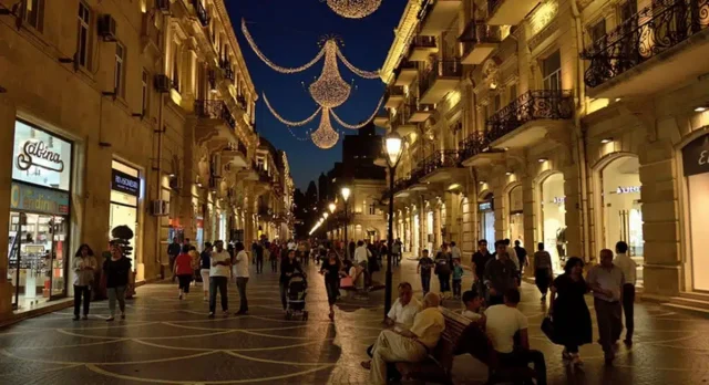 شارع الماركات في باكو وأفضل المتاجر الفاخرة